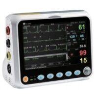 Patient Monitor (SpO2 Analog, PR, Resp Rate, NIBP, ECG, Temp)