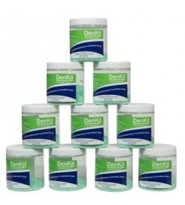 DRUG DENATURING KIT 10 X 250ML JARS