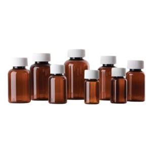 PLASTIC DISPENSING TABLET BOTTLES